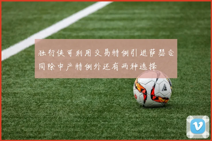 独行侠可利用交易特例引进萨瑟合同除中产特例外还有两种选择